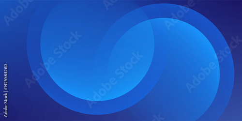 Blue abstract background. Dynamic shapes composition. Eps10 vectorllustration