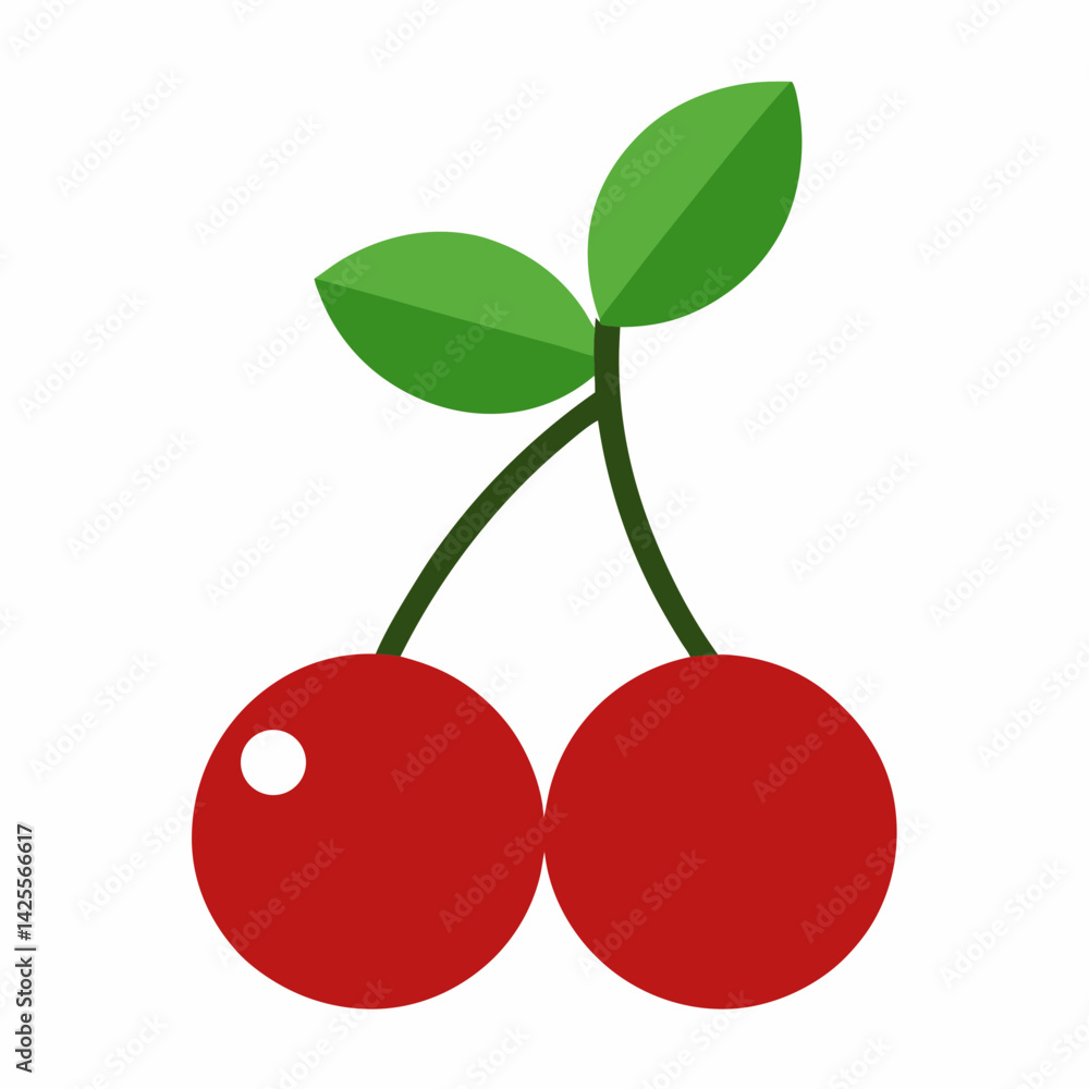 cherry vector illustration cherry vector illustration