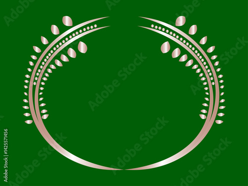 エンブレムフレームグリーン