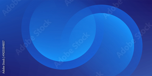 Blue abstract background. Dynamic shapes composition. Eps10 vectorllustration