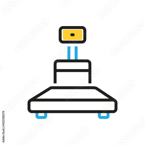 Multi color icon for weight 