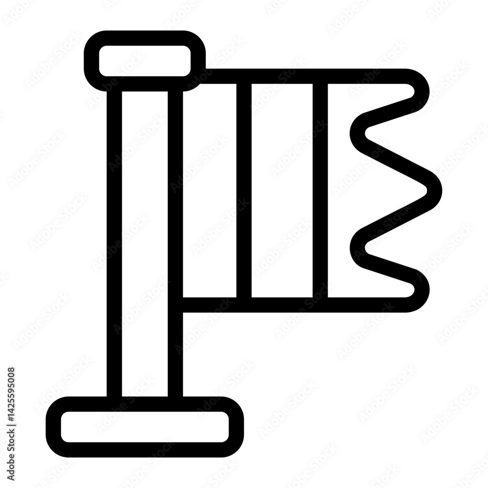Flag Line Icon Flag Line Icon