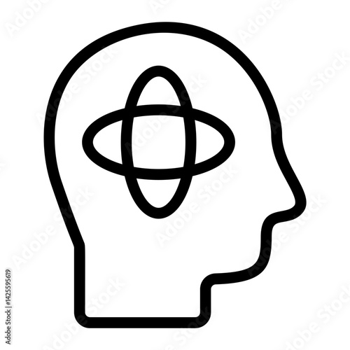 Genetic Engineering Line Icon