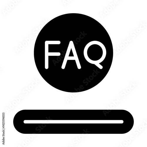 Help Button Solid Icon