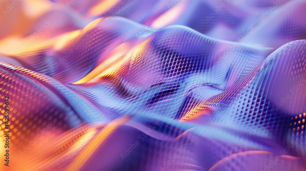 Abstract vivid color fabric wave flow express energetic surface. Seamless texture of vividness curve swirling convey sense of harmony and wonderful scene perfect for effect and graphic design. AIG51. Abstract vivid color fabric wave flow express energetic surface. Seamless texture of vividness curve swirling convey sense of harmony and wonderful scene perfect for effect and graphic design. AIG51.