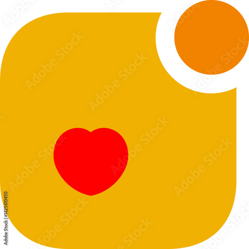 Notification Favorite In Fill Icon