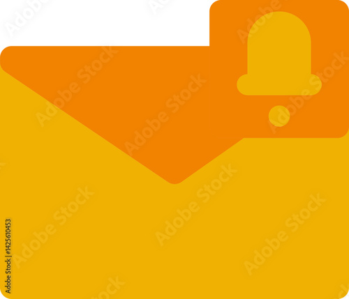 Notification In Email Fill Icon