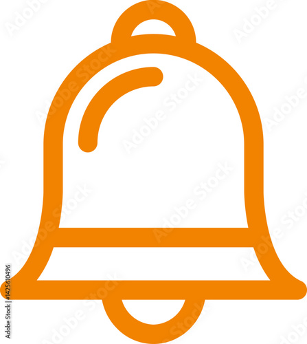 Bell Notification In Outline And Fill Icon
