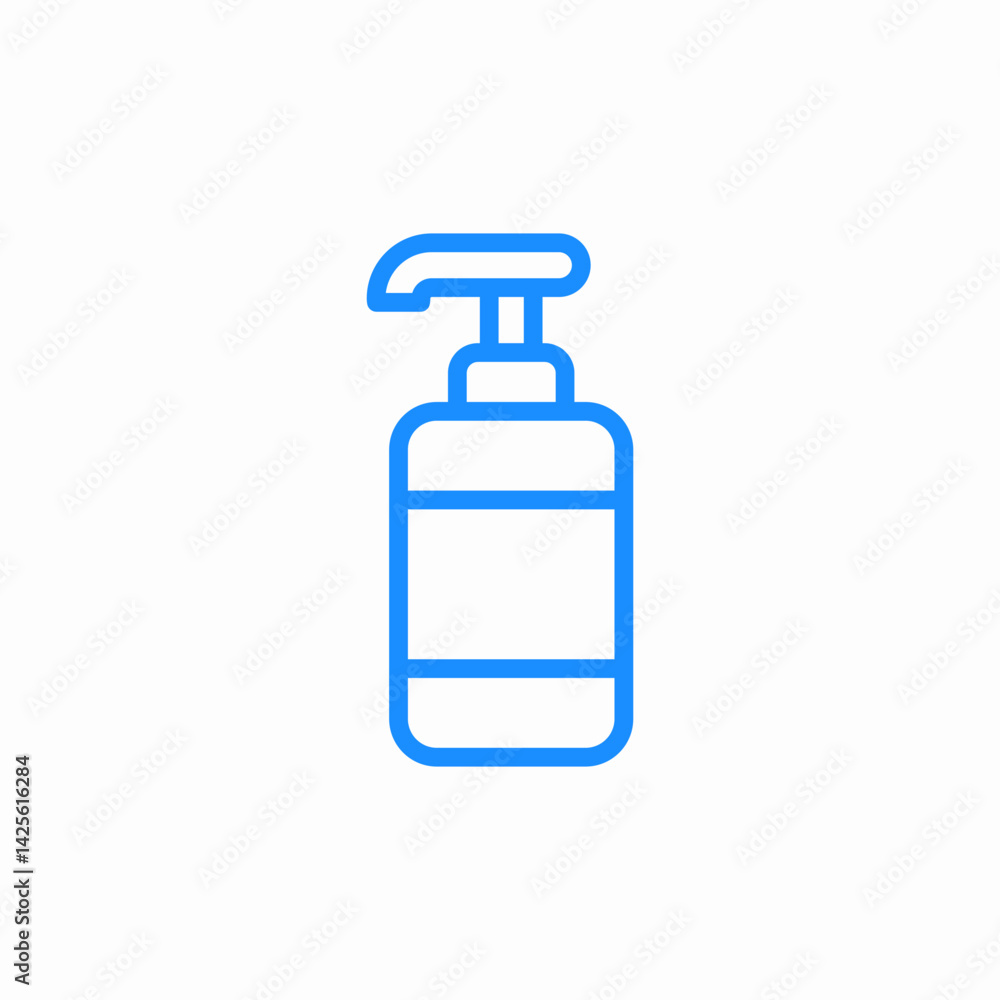 liquid soap dispenser icon sign vector liquid soap dispenser icon sign vector