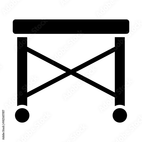 Scaffold Solid Icon