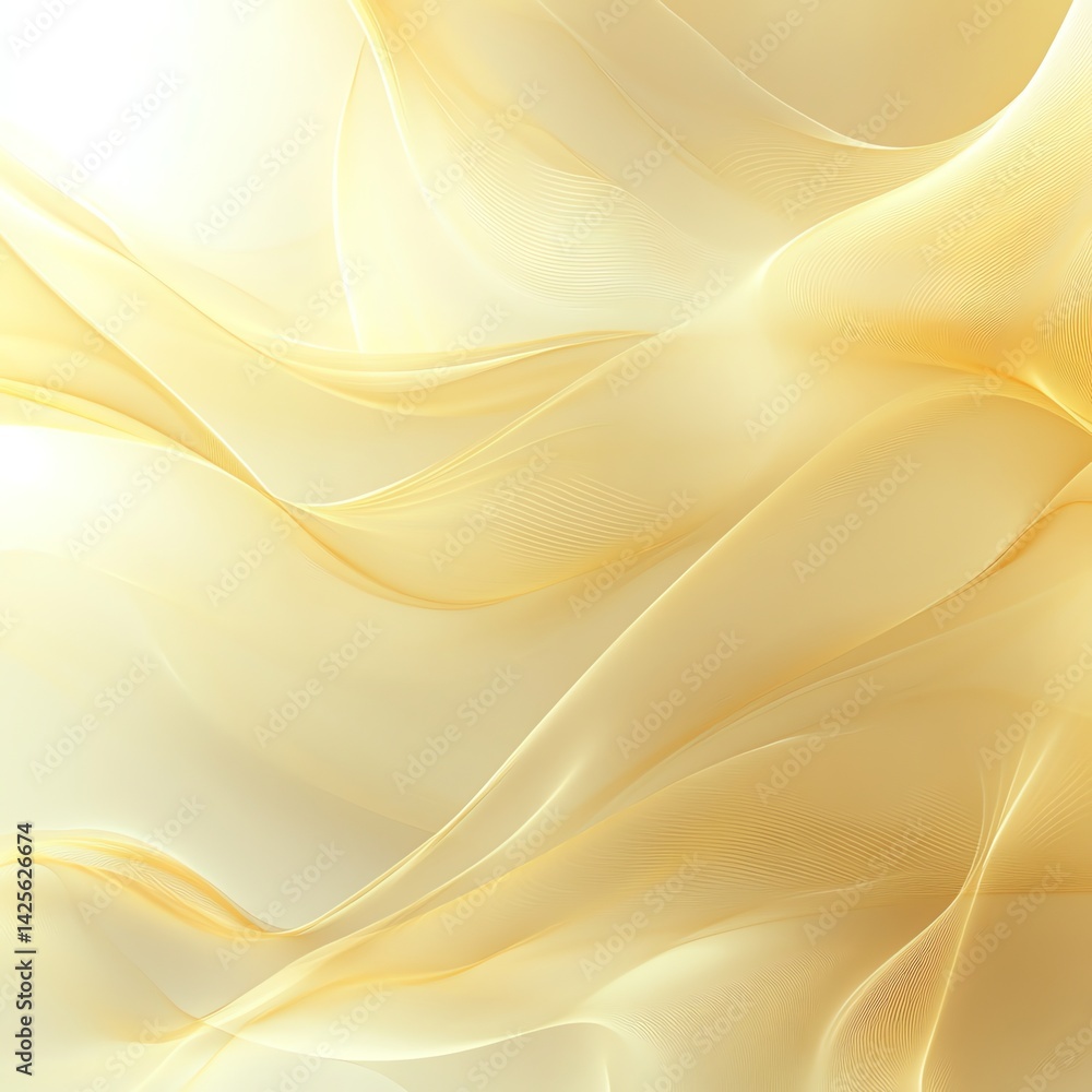Obraz premium Abstract Golden Waves Background Elegant Modern Design for Presentation