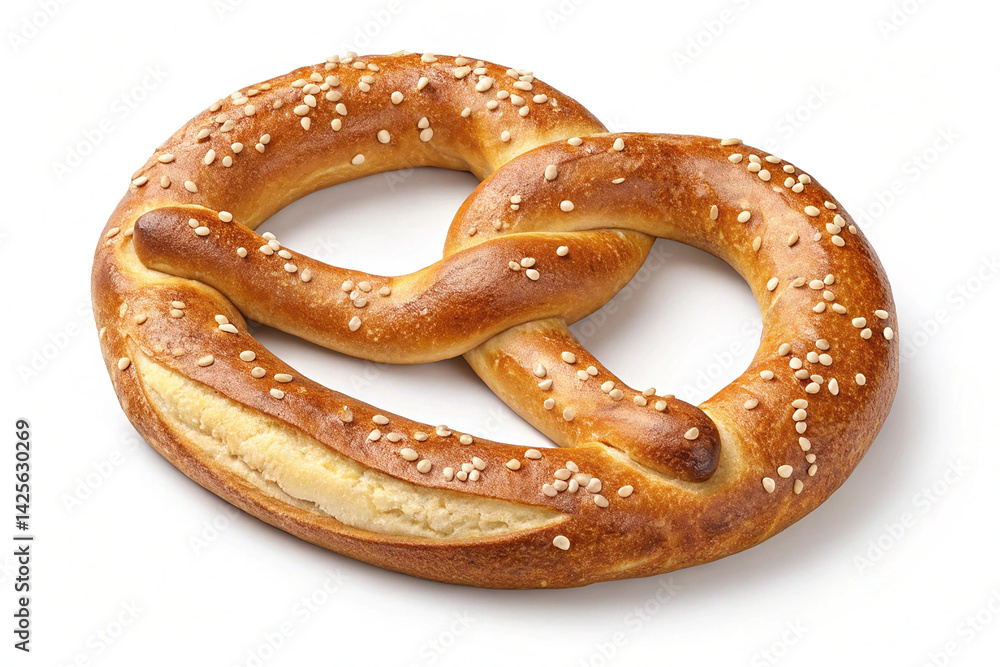 Pretzel isolated on transparent background Pretzel isolated on transparent background
