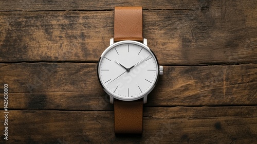 Wallpaper Mural Minimalist Wristwatch: Classic Design Torontodigital.ca