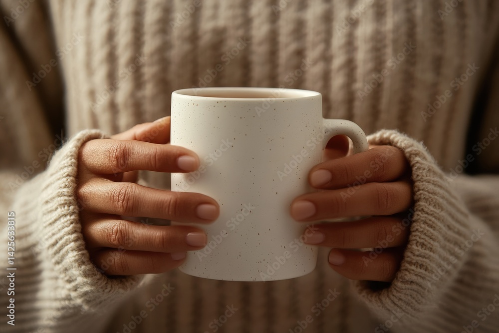 Woman with severe arthritis struggles to hold cup due to painful swelling in fingers Woman with severe arthritis struggles to hold cup due to painful swelling in fingers