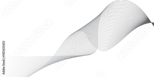 Abstract wave element for design.Digital frequency track equalizer.Stylized line art background.
Vector illustration