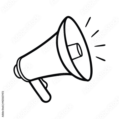 icon of a megaphone 
