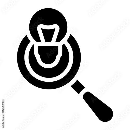 Creativity found Solid Icon