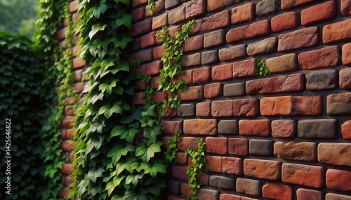 Brick wall construction with visible steel reinforcement bars