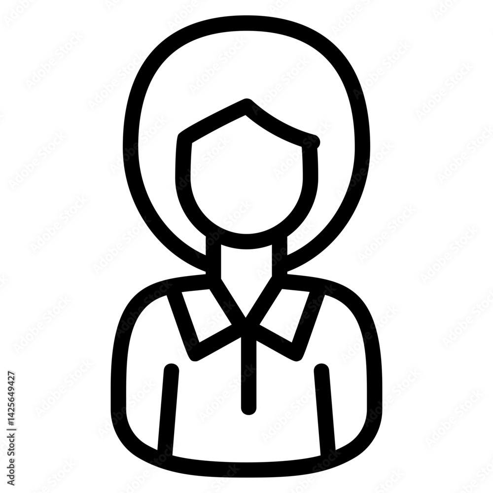 Teacher Line Icon Teacher Line Icon