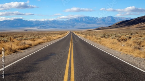 Exploring leading lines in photography, capturing an endless road disappearing into the horizon