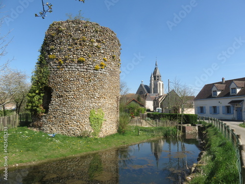 Château d'Illiers-Combray, Eure et Loire, Centre Val de Loire, Le Loir, France, Marcel Proust
