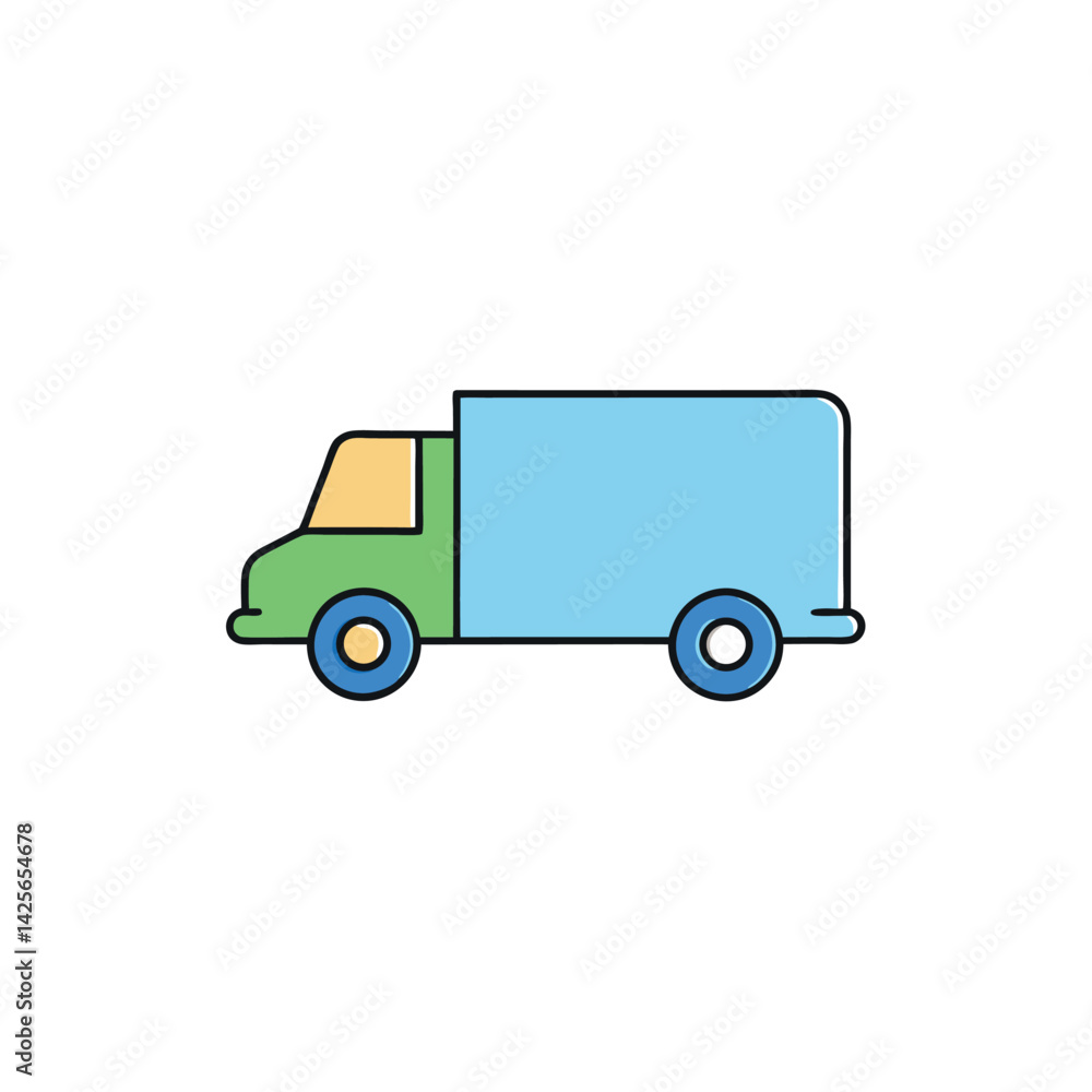 truck icon vector illustration truck icon vector illustration