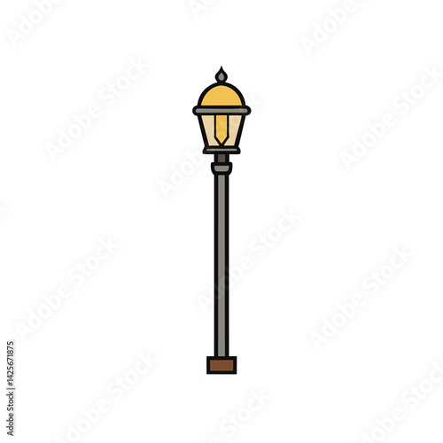 old street lamp