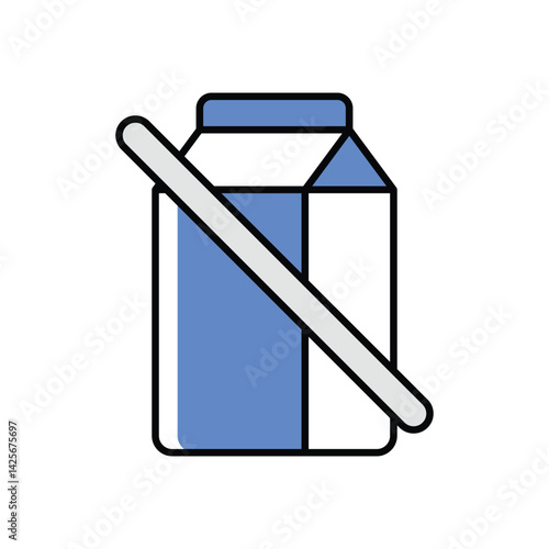 No milk Vector icon