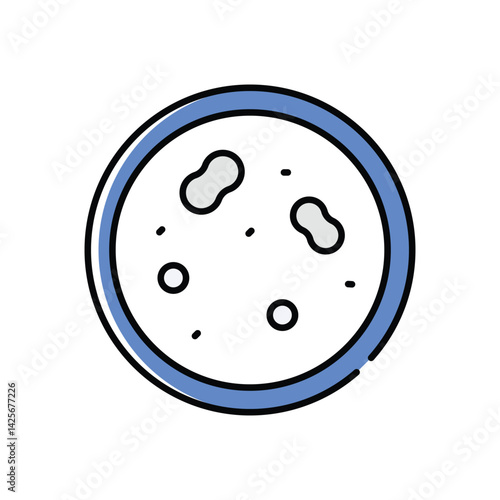 microbiology  Vector icon