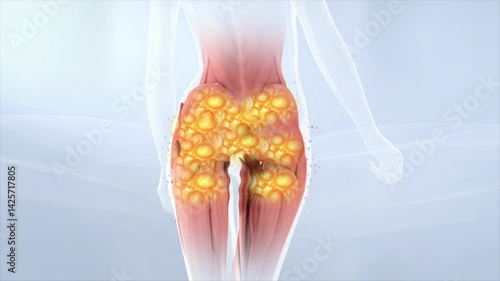 Burn belly fat, lose weight and burn fat, reduce fat on hips, become slimmer and healthier, body management concept.