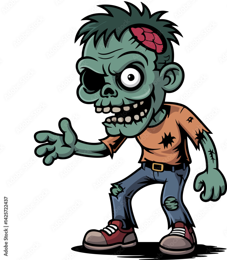 Cartoon Zombie Cartoon Zombie