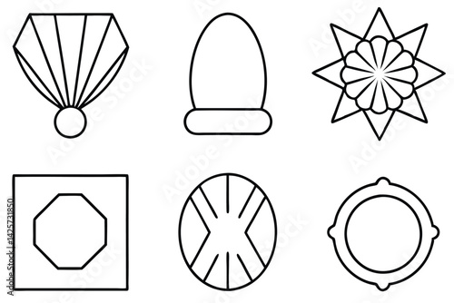 Template Design Mastery for Modern Branding Line Art