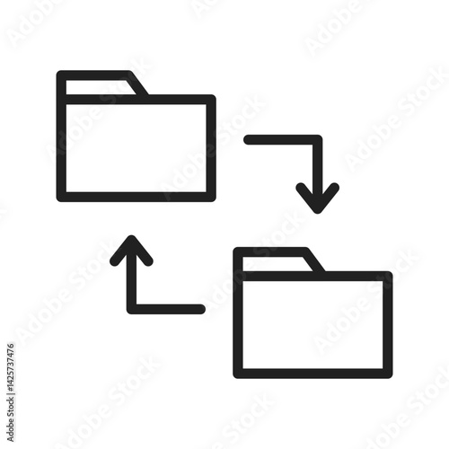 Data Phishing icon vector image. Suitable for mobile apps, web apps and print media.