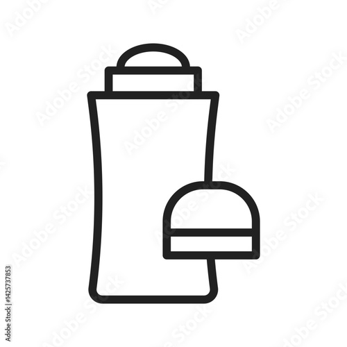 Deodorant icon vector image. Suitable for mobile apps, web apps and print media.