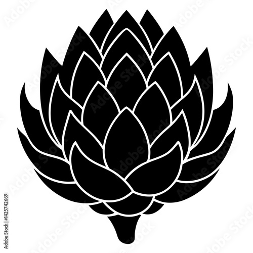 Artichoke Vector Illustration – High-Quality Digital Design for Creative Projects