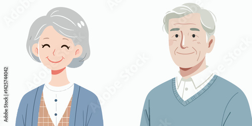 portrait of senior person with warm smile