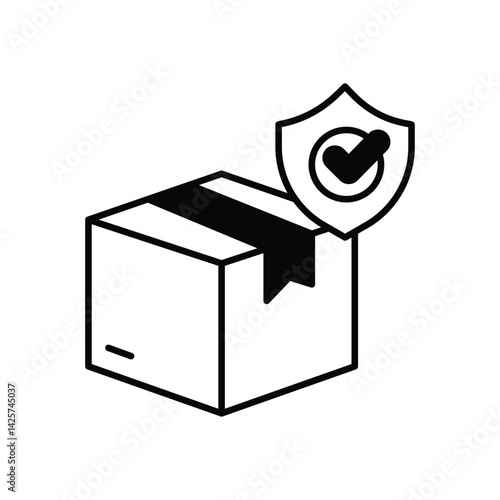 Safe  Package Vector icon