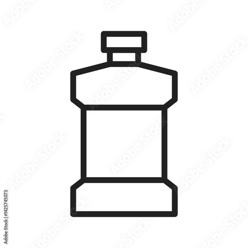 Mouthwash icon vector image. Suitable for mobile apps, web apps and print media.
