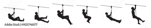 Zipline Vector.
