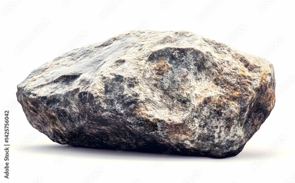 Fototapeta premium Isolated Rock Stone Outdoor Element