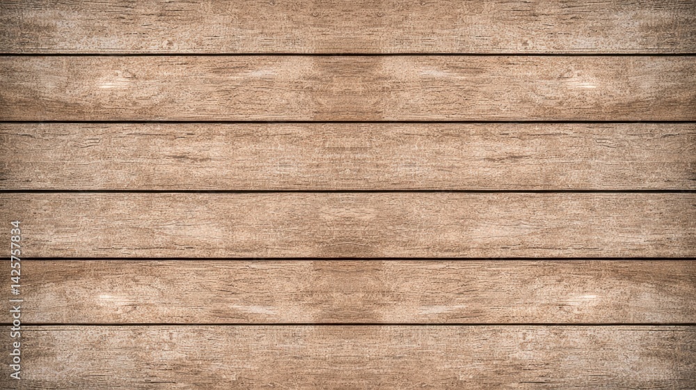 Fototapeta premium Beautiful wooden planks forming a versatile background ideal for rustic interior design with rich walnut texture