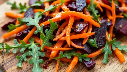 Carrot Salad Vegetable Healthy Fresh Crunchy Homemade Vegan Appetizer