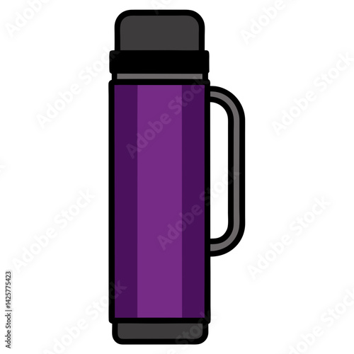 vector illustration of a bottle