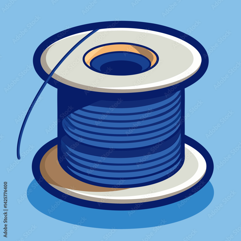 needle with thread needle with thread
