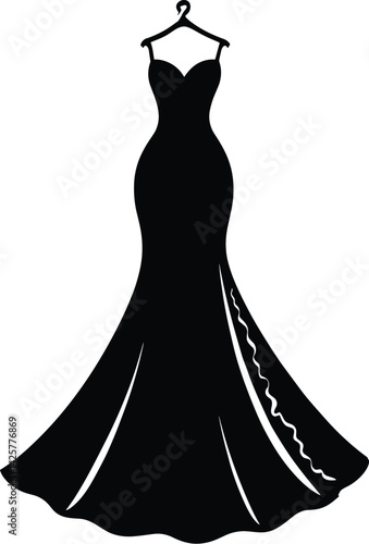  Bridal Gown Silhouette Illustration