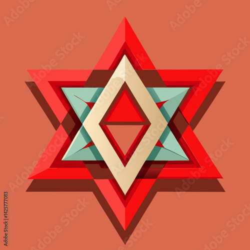 star of david vector