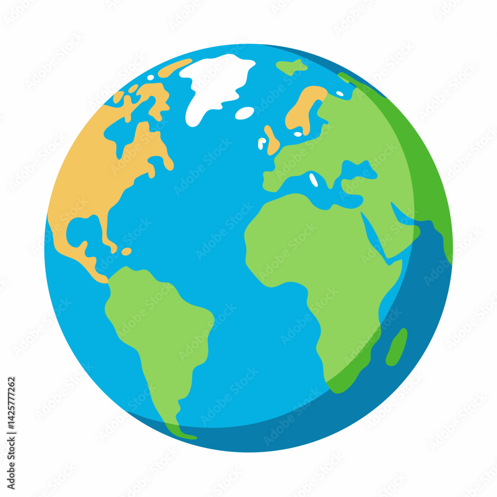globe on white globe on white