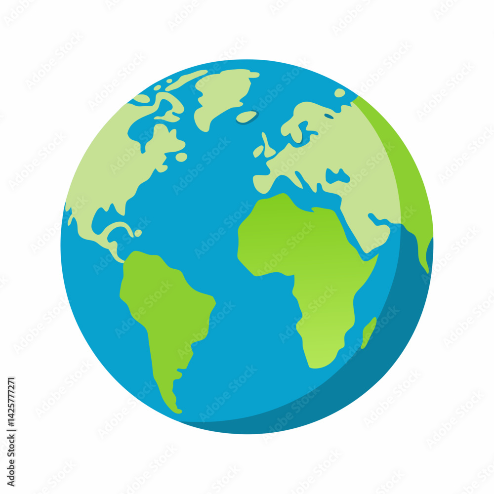globe on white globe on white