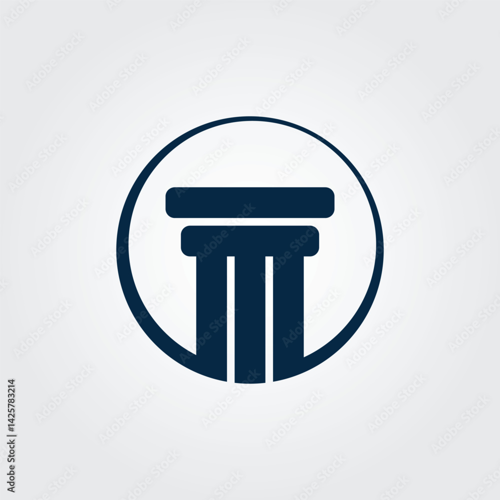 pillar of justice 1 vector design illustration pillar of justice 1 vector design illustration