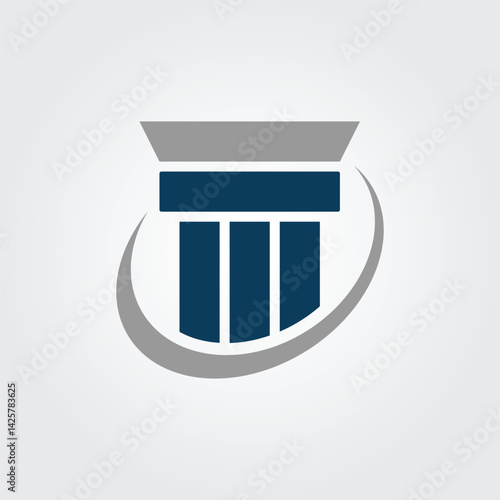 pillar of justice 2 vector design illustration